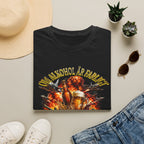 Beer & Flames T-Shirt — 'Om Alkohol Är Farligt' Graphic Tee