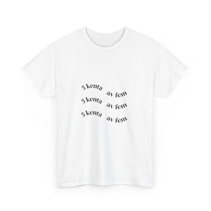 BAKISMERCH — T-Shirt — '5 kenta av fem'